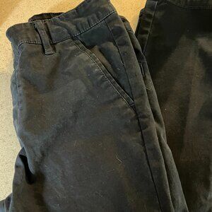 Men's Navy Blue Slim Fit Pants 26"W 32"L